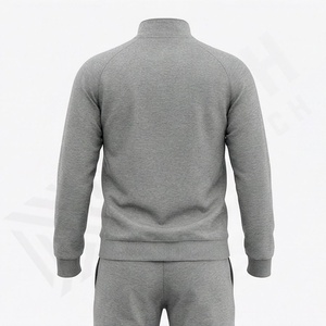 Ensemble de survêtement unisexe en microfibre Premium Microtech, vêtements de sport d'hiver et d'été, ensemble de jogging athlétique, couleur personnalisée, coupe ajustée et chaude - Product Image 2