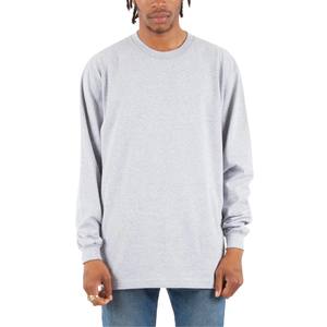 Sudadera de cuello redondo ligera para hombre de talla grande, ropa de calle ecológica, estampado de Hip Hop, suministro al por mayor, camiseta para hombre - Product Image 2