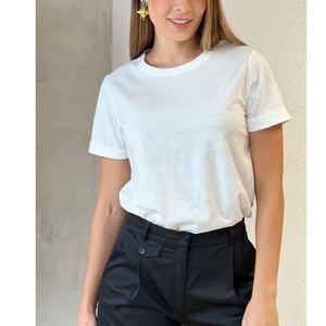T-shirts surdimensionnés à demi-manches pour femmes Design personnalisé Crop avec décoration Tie Dye Plus Size Short Wholesale From BD Export - Product Image 6