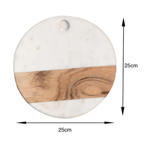 Planche à découper en marbre de qualité supérieure pour la cuisine et les hôtels, avec possibilité de personnalisation de la couleur et de la taille, vente en gros, marque privée - Product Image 2