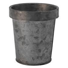 Jardinière moderne en métal de forme ronde de qualité supérieure faite à la main en gros jardinière de jardin jardinière galvanisée - Product Image 5