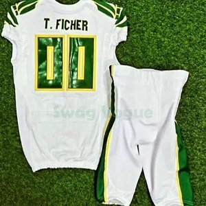 Camiseta de Fútbol Americano de Manga Corta de Verano, Transpirable, de Secado Rápido, que Absorbe la Humedad, de Alta Calidad, Talla Personalizada, Nuevo Uniforme de Moda - Product Image 6