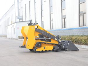 Mini-chargeuse compacte sur chenilles, diesel, haute puissance de creusement, à transmission par engrenages, avec godet de 30 m³ pour la construction agricole - Product Image 3