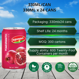 JOJONAVI Fabricant de jus de fruits 330ml 100% kaki Meilleur jus de kaki Vietnam boissons gazeuses échantillon gratuit - Product Image 4