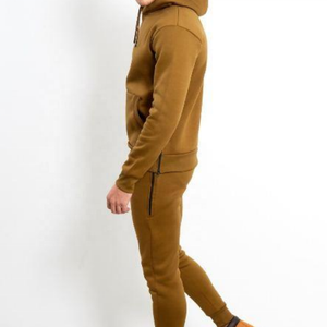 Chándal de invierno para hombre al por mayor Chenille multicolor bordado 100% algodón OEM Regular Fit a prueba de viento transpirable polar - Product Image 6