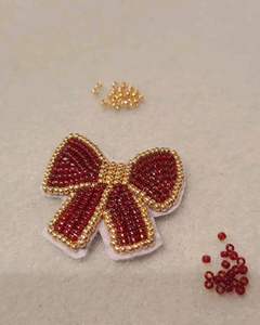 Beaded designer synthetic heart pendant brass 18k gold plating designer loop pendant hand carving shiny gold <b>charm</b> pendant - Product Image 3