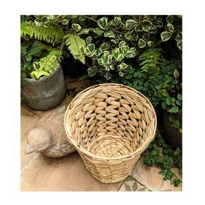 Panier de rangement pliable de haute qualité panier de jacinthe d'eau tissé à la main Offre Spéciale panier à linge du Vietnam - Product Image 4