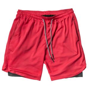 Short de sport respirant pour homme Couleur unie Entraînement doux Course à pied Jogging Jogger Spandex/Coton Matériel OEM Service disponible - Product Image 3