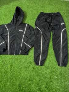 Chaqueta de Lona Impermeable y Transpirable Personalizada de Última Moda, Conjunto Deportivo Personalizado de Estilo Urbano para Hombre, Otoño - Product Image 6