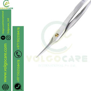 2024 ciseaux de toilettage professionnels ciseaux à sourcils petits ciseaux de manucure et de beauté en acier inoxydable incurvés - Product Image 3