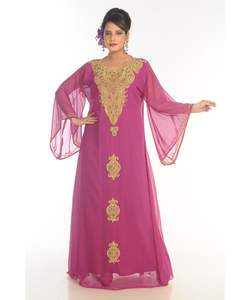 Vestido caftán árabe moderno para mujer vestido de novia - Product Image 5