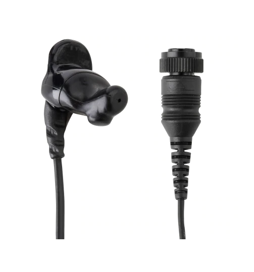 Lightweight Tactical Surveillance Earpiece with Covert Acoustic Tube PMLN6829A Microphone Headphone Accessories