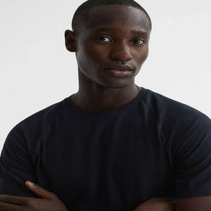 Offre Spéciale vente en gros personnalisé coton taille t-shirt à manches courtes haut à la mode hommes col rond t-shirts - Product Image 4