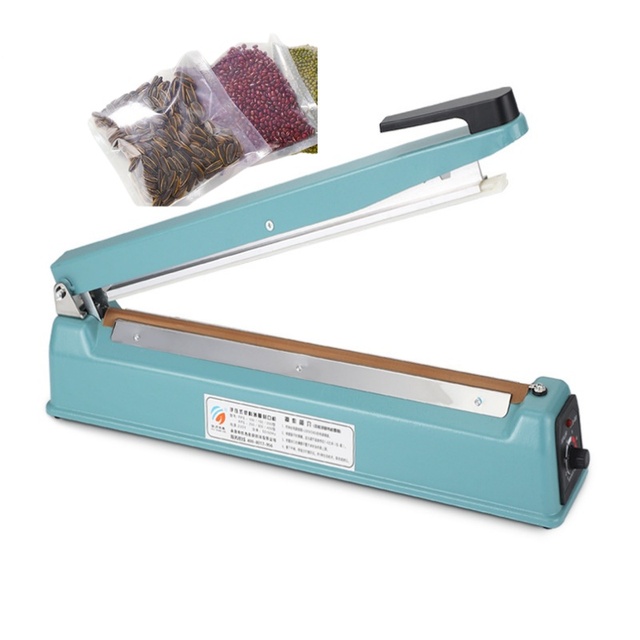Semi-Automatic Electric Mini Heat Sealer Hand Pressure Plastic Packaging Sealing Machines for Bags