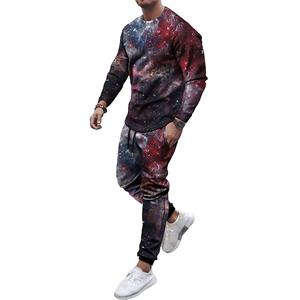 2024 nuevo diseño entrenamiento moda hombres chándales/chándales de sublimación totalmente personalizados con logotipo impreso - Product Image 5