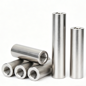 Goupille de positionnement de précision cylindrique filetée femelle M4-M20 en acier inoxydable, finition brillante, non revêtue, surface polie - Product Image 1