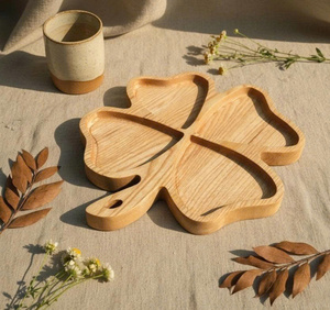 Plateau de service en bambou directement de l'usine, de qualité supérieure, fait à la main, style jetable, formes multiples, design personnalisé, logo Vietnam pour enfants - Product Image 4