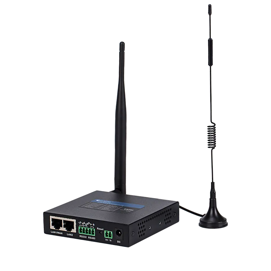 Din-Rail installazione 4G-Dtu Router con Sim Card Gsm seriale Rs232 rss485 modulo Wireless 4G industriale Modem Dtu