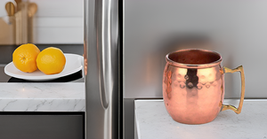 Verres de bar en cuivre de 2 onces fabriqués à la main pour les cocktails, les vins et les bières - Product Image 2