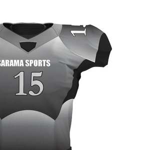 Uniforme de football américain en polyester 100% respirant nouveau style uniforme de football américain Service OEM personnalisé - Product Image 5