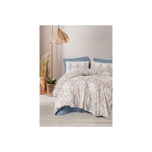 Cotton Box Bohemian Series Double Duvet Cover <b>Set</b> 4pcs King Twin Indigo Zanora Geometric 3D Home Bed <b>Comforter</b> Wedding Bedding - Product Image 1
