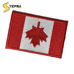 Drapeau du Canada de haute qualité nouveauté bonne vente dernier produit haut produit patchs de broderie par TEPRA SPORTS - Product Image 4