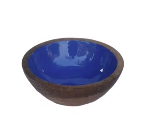 Bols de service en bois brillants et accrocheurs bol de noix fantaisie décoratif servant des fruits bols indiens Top tendance - Product Image 4