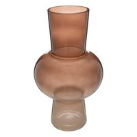 Vase à fleurs en verre sphérique et cylindrique - Design Art Déco moderne, décoration de table écologique pour Noël