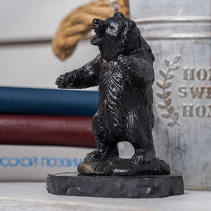 Figura de oso de shungita - Product Image 3