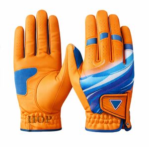 Gants de golf pour hommes en cuir de cabretta doux antidérapant de haute qualité, logo personnalisé, entraînement, gants de golf légers - Product Image 6