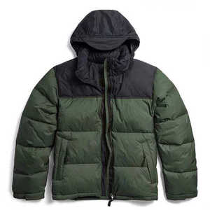 เสื้อแจ็คเก็ตพัฟเฟอร์กันน้ำแบบยูนิเซ็กซ์ สีดำเงา แขนยาว สำหรับฤดูหนาว คุณภาพสูง ผลิตตามสั่งจากแบรนด์หรู บุด้วยผ้าฝ้าย - Product Image 6