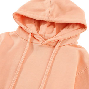 Haute qualité femmes haut court sweats à capuche à manches longues pull en plein air Fitness Yoga respirant femmes sweat à capuche court - Product Image 4