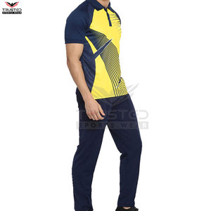 Conjunto de uniforme de cricket de talla grande personalizable para hombre, transpirable, con logotipo personalizado de impresión digital y método de Sublimación de color - Product Image 4