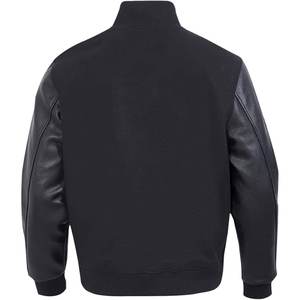 Venta caliente negro personalizado bordado Diseño Varsity chaquetas de los hombres de moda Letterman hombre chaquetas casuales chaquetas para hombre transpirable - Product Image 2