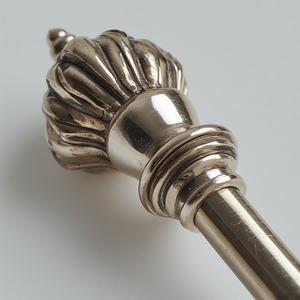 Luxe Beam Single Metal <b>Curtain</b> Pole <b>with</b> Mirror Effect Surface Modern Design for Smooth <b>Curtain</b> Glide and Stylish Look - Product Image 6