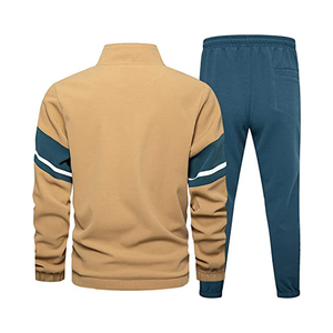 Personnalisé pas cher prix meilleur matériel OEM service votre propre logo marque privée à la mode hommes fermeture éclair survêtements - Product Image 2
