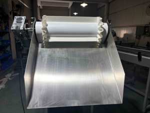 Transportador Inclinado Tipo Z, Transportador de PU de Grado Alimenticio con Tolva para Transportar Cereales a Granel y Productos Alimenticios - Product Image 4