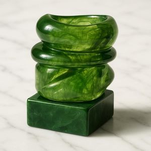 Brazalete de Resina Ecológica para Uso Diario, Estilo Religioso de Ángel del Amor, Modelo de Patrón, Brazalete para Exportación Global - Product Image 4