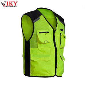 เสื้อกั๊กนิรภัยรุ่นใหม่ล่าสุด คุณภาพพรีเมียม ขายดีที่สุด นุ่มสบาย ระบายอากาศได้ดี สำหรับมืออาชีพ จาก VIKY INDUSTRIES - Product Image 2