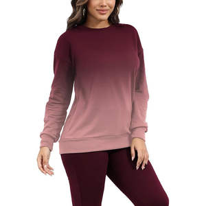 Conjunto Deportivo de Alta Calidad para Mujer, Corte Ajustado, Chándal para Correr, Ropa Deportiva Urbana, Impresión por Sublimación, Chándal Personalizado para Mujer - Product Image 2