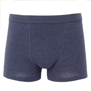 Calzoncillos bóxer para hombre de último diseño 2024, ropa interior cómoda de Color sólido, bañadores de algodón y LICRA, Tanga - Product Image 1