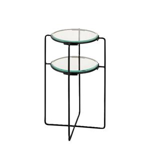 Nouvel arrivage Produit populaire Table d'angle pour décoration de salon Meilleur prix Table d'appoint conçue avec dessus en verre pour décoration de bureau - Product Image 2