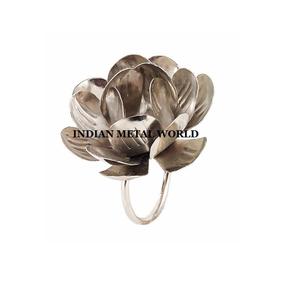 แหวนผ้าเช็ดปากทองเหลืองที่มีคุณภาพสูงสุดการออกแบบใหม่ล่าสุดแหวนผ้าเช็ดปากแต่งงานสีทองสำหรับการขายที่ดีที่สุด - Product Image 2