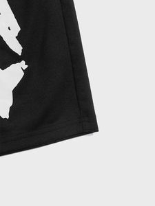 Short de basket-ball en maille de polyester 100% personnalisé confort, short de bain en maille assorti à la taille élastique cordon de serrage - Product Image 4