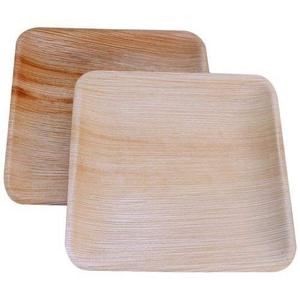 Assiette et vaisselle en bois fruits pour fête de mariage avec vaisselle taille différente et couleur bois naturel - Product Image 1