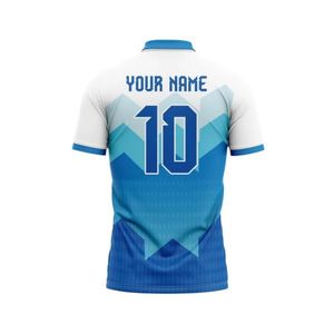 Camiseta Deportiva de Cricket de Secado Rápido OEM ODM, 100% Poliéster, Diseño Personalizado con Número, Nombre y Emblema, CREST WEARS CW-SW-CJ-26 - Product Image 2
