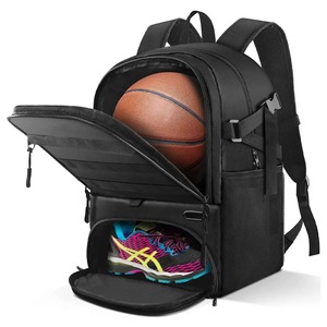 Mochila deportiva unisex con características antirrobo, forro de poliéster impermeable suave, material de malla, bolsa de baloncesto para la Escuela Universitaria para hombres - Product Image 2