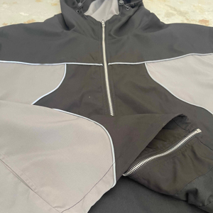 Manufacture Custom Windbreaker Jogger Sweatsuit Nylon <b>Zip</b> <b>up</b> <b>Jacket</b> and Sweat Pants Two Piece Sets Streetwear Tracksuit for Men - Product Image 3