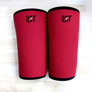 Manchons de genou en nylon et coton de qualité supérieure, 7 mm d'épaisseur, compression réglable pour une protection professionnelle, entraînement musculaire - Product Image 3