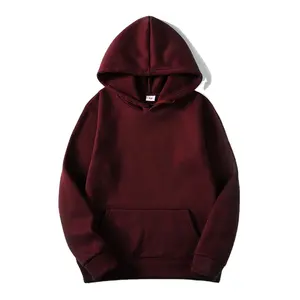 Toptan yüksek kalite özelleştirilmiş ağır pamuklu kazak Hoodies bırak omuz hiçbir dizeleri ağır boy erkekler kaput